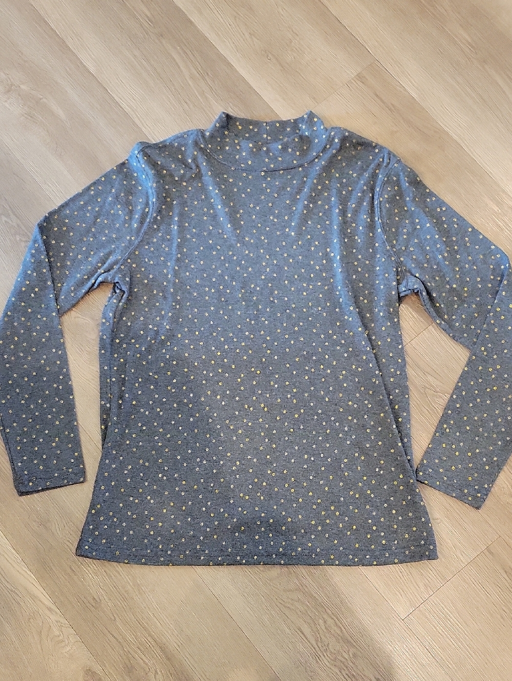 Northcrest Mock Grey Turlteneck